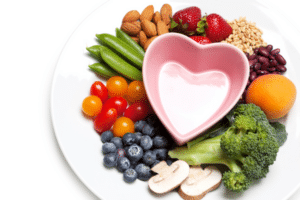 heart bowl healthy food